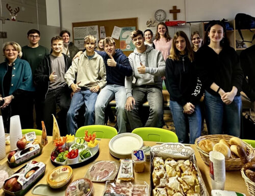 Vitalfrühstück für die 8A